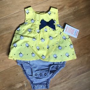 Just You by Carters newborn romper.